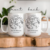 Custom Anniversary Mug | Gift for Husband or Wife コーヒーマグカップ