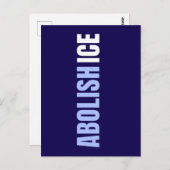 Custom Anti Abolish ICE Political Postcard ポストカード (正面/裏面)