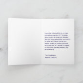 Custom Anti ICE Political Postcard カード (内部)