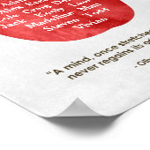 Custom Apple Teacher Appreciation Gift Poster ポスター (角)