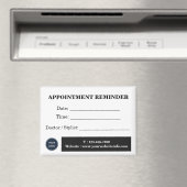 Custom Appointment Reminder Magnet マグネット (インサイチュ (食洗機))