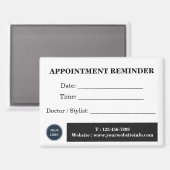 Custom Appointment Reminder Magnet マグネット (正面/裏面)