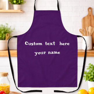 Custom Apron Personalized Name Logo Kitchen Gift エプロン