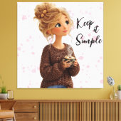 Custom Artistry for Life’s  キャンバスプリント (インサイチュ (リビング))