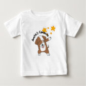 "Custom Baby Bodysuit – Soft & Comfortable Organic ベビーTシャツ (正面)