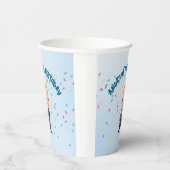 Custom Baby Boy Birthday Party Paper Cup Drinkware 紙コップ (右)