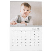 Custom Baby Boy & Family 14 Photo Calendar 2026 カレンダー (1月 2026)
