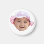 Custom Baby Photo, Baby Photo Face マグネット (正面)