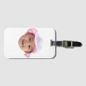 Custom Baby Photo, Baby Photo Face ラゲッジタグ (正面横)