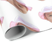 Custom Baby Photo, Baby Photo Face ラッピングペーパー (ロールコーナー)