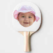 Custom Baby Photo, Baby Photo Face 卓球ラケット (正面)