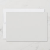 Custom Baby Photo Collage Blue White Modern Script (裏面)