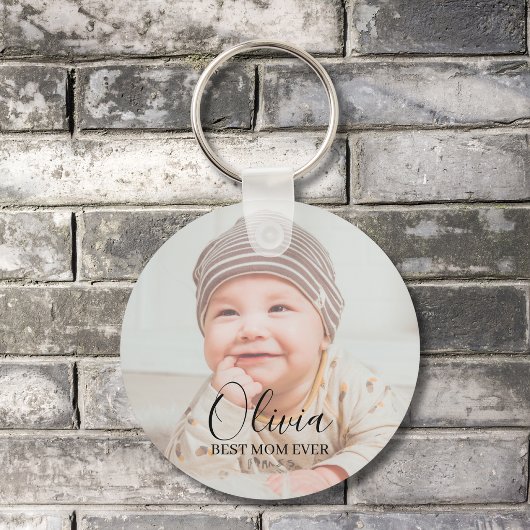 Custom Baby Photo Keychain キーホルダー