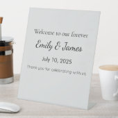 Custom Baby Shower Welcome Sign 台座サイン (インサイチュ)