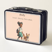 Custom Back to School Lunchbox メタルランチボックス (裏面)