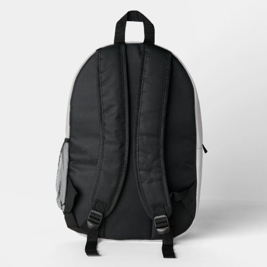 Custom backpack, personalized school bags  プリントバックパック (裏面)