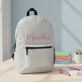 Custom backpack, personalized school bags  プリントバックパック