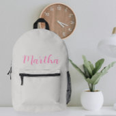 Custom backpack, personalized school bags  プリントバックパック