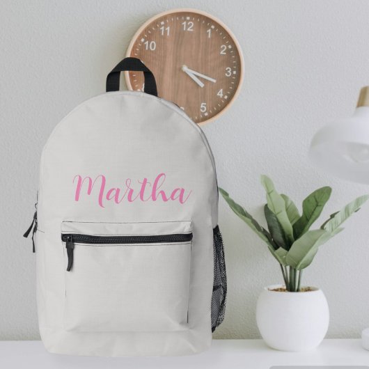 Custom backpack, personalized school bags  プリントバックパック