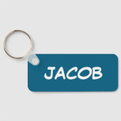 Custom Backpack Tag キーホルダー (裏面)