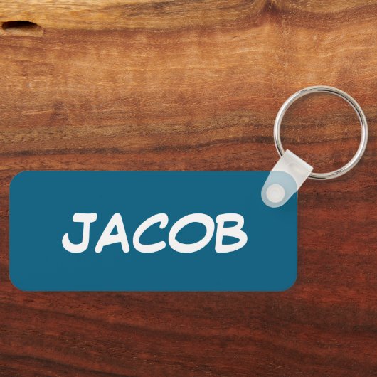 Custom Backpack Tag キーホルダー (正面)