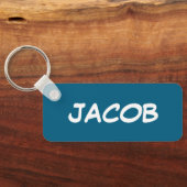 Custom Backpack Tag キーホルダー (裏面)