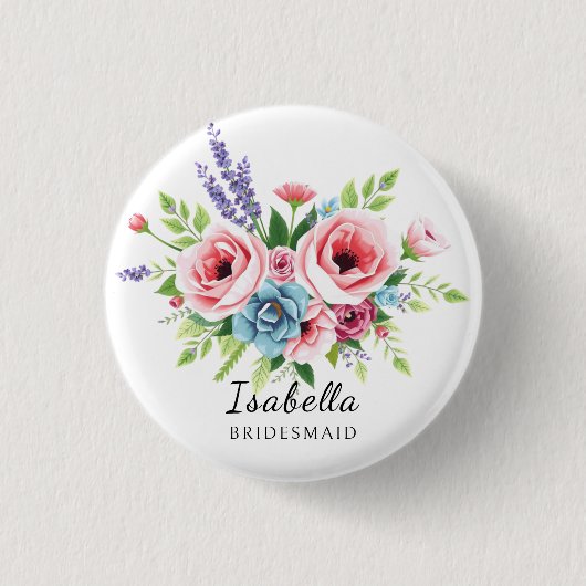 Custom badge,  Event pin, Wedding gift 缶バッジ (正面)