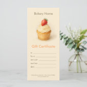 Custom Bakery Gift Certificate  (スタンド正面)