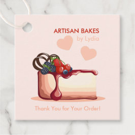 Custom Bakery Thank You Tag フェイバータグ