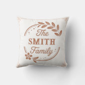 Custom Bali Indonesia Family Travel Keepsake クッション (裏面)