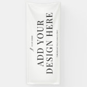 Custom Banner Printing Outdoor & Indoor Signage 横断幕 (縦)