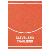 Custom Basketball Textured Coach Sporty クリップボード (裏面)