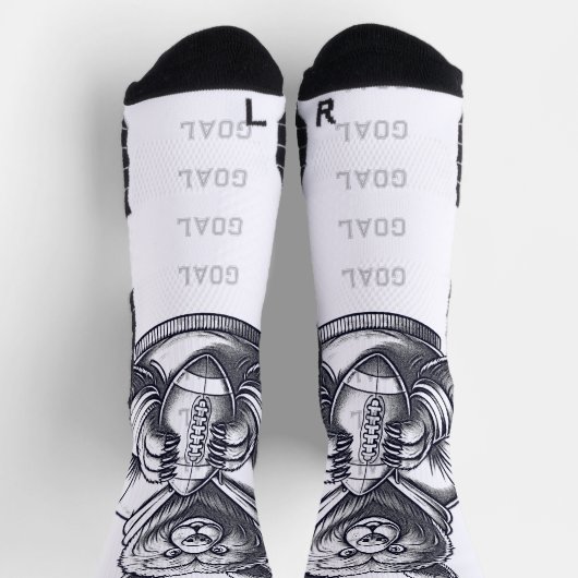 Custom Bear  ソックス (上部)