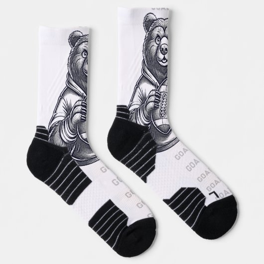 Custom Bear  ソックス (右)