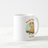Custom Bearded Dragon Dad Mug コーヒーマグカップ (正面右)