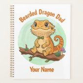 Custom Bearded Dragon Dad Planner プランナー手帳 (正面)