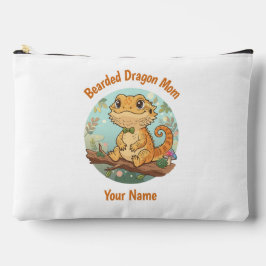 Custom Bearded Dragon Mom Accessory Pouch アクセサリーポーチ