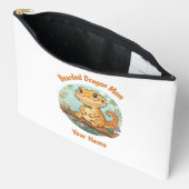 Custom Bearded Dragon Mom Accessory Pouch アクセサリーポーチ (見開き)