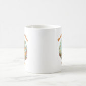 Custom Bearded Dragon Mom Mug コーヒーマグカップ (中央)