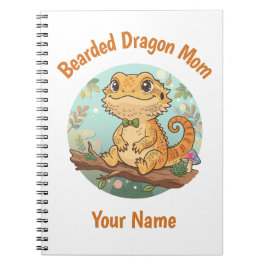 Custom Bearded Dragon Mom Notebook ノートブック