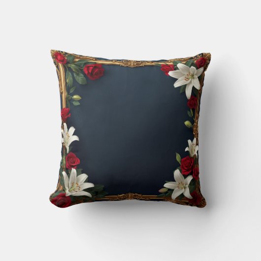 Custom Bedroom Throw Pillow クッション (正面)