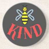 Custom Bee Kind Personalized Gift  コースター (正面)