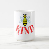 Custom Bee Kind Personalized Gift  コーヒーマグカップ (中央)