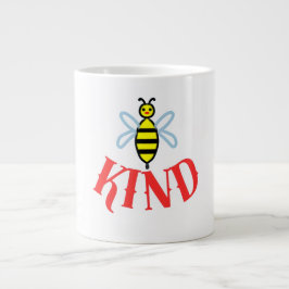 Custom Bee Kind Personalized Gift  ジャンボコーヒーマグカップ
