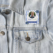 Custom  Berry Sweet Birthday photo Button 缶バッジ (インサイチュ)