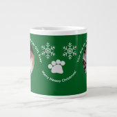 Custom Best Christmas Gift Cat Photo Specialty Mug ジャンボコーヒーマグカップ (正面)