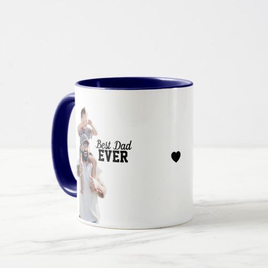 Custom Best Dad Ever Probably Gift マグカップ (正面左)