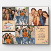 Custom Best Friend – Perfect Friendship Day フォトプラーク (正面)