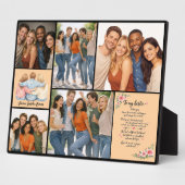 Custom Best Friend – Perfect Friendship Day フォトプラーク (側面)