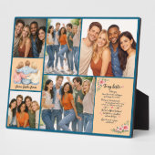 Custom Best Friend – Perfect Friendship Day フォトプラーク (側面)